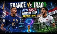 Prediksi Prancis vs Irak: Les Bleus Diunggulkan 88,5 Persen