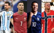 Messi, Mbappe, dan Haaland Memuncak, Ronaldo Masih Mentok