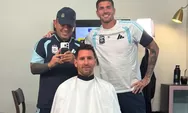 Messi Ubah Gaya Rambut sebelum Pertandingan Argentina vs Austria