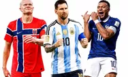 Messi, Mbappe, Haaland, Berpacu Menuju Golden Boot