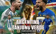 Prediksi Argentina vs Tanjung Verde: Tugas berat Patahkan Rekor