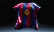Penampakan Jersey Kandang Terbaru FC Barcelona yang Memukau