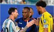 Messi Tertawa ketika Pemain Tanjung Verde Berbaris Minta Foto Bareng