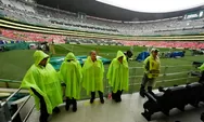 Meksiko vs Inggris Ditunda Satu Jam, Suporter Bertahan hingga Larut Malam