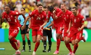 Singkirkan Kolombia, Swiss Ditunggu Messi di Perempat Final