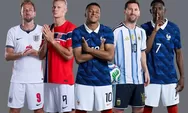 Jelang Perempat Final Piala Dunia 2026 Rivalitas Top Skor Semakin Ketat, Messi Dibayangi Mbappe, Haaland, Harry Kane dan Dembele