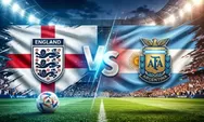Prediksi Inggris vs Argentina: Kartu Merah dan Messi Tetap Menang