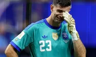 Kiper Argentina Emi Martinez Bermain dengan Patah Jari, Tidak Bisa Berlatih di Piala Dunia