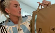 Wags Inggris Pamer Hadiah dari Messi