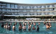 Bintang Arsenal Bermain-main di Kolam Renang Jelang Melawan Girona