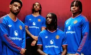 Manchester United Kembali dengan Warna Biru untuk Seragam Tandang 2026/27