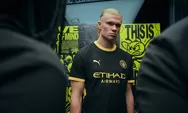 Manchester City Luncurkan Jersey Tandang 2026/27, Didominasi Warna Hitam dan Logo Lebah Pekerja