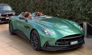 Pembalap F1 Lance Stroll Pamer Aston Martin Edisi Terbatas di Jalan Monaco