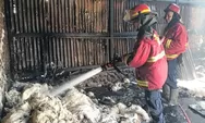 Kebakaran Gudang Kasur Gegerkan Warga Kuranji Padang, Ini Kronologi Lengkapnya