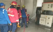Sakelar Tegangan Tinggi Terbakar di Dinas BMCKTR Sumbar
