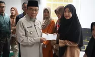 Sentuhan Kepedulian Pemko Padang, 112 Anak Yatim Piatu Binaan Terima Santunan Rp37 Juta