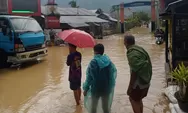 Banjir Rendam Rumah dan Jalan di Tanjung Raya Agam, Air Sungai Asam Meluap
