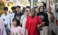Kereta Api jadi Primadona Lebaran, Pariaman Ekspres Diserbu Wisatawan