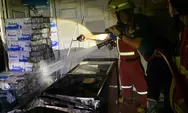 Kebakaran Mini Market di Padang Subuh Hari, Api Hanguskan Raifah Mart dalam Hitungan Menit