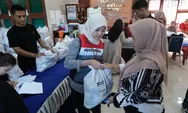 Pasar Murah Pertamina di Bungus Teluk Kabung Diserbu Warga, Paket Rp211 Ribu Ditebus Rp30 Ribu