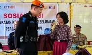 KAI Divre II Sumbar Turun ke Sekolah, Tanamkan Budaya Aman di Jalur Kereta Api