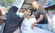 Pertamina Patra Niaga Sumbagut Gelar Pasar Murah, Warga Lhokseumawe Tebus Sembako Hanya Rp30 Ribu