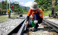 KAI Divre II Sumbar Perketat Pemeriksaan Jalur, Waspadai Ancaman Longsor dan Banjir