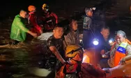 Hujan Deras Picu Banjir di Tanah Datar, Pemuda hingga Lansia Dievakuasi Tim SAR Gabungan