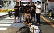 Pencuri Kabel Tower di Padang Ditangkap, Polisi Sebut Pelaku Sudah 11 Kali Beraksi