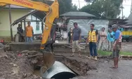 Jalan Balai Salasa Lubuk Basung Rusak Akibat Gorong-Gorong Jebol, Penanganan Darurat Dilakukan