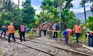 35 Perlintasan Sebidang Liar Ditutup, KAI Divre II Sumbar Tuntaskan Program Nasional Keselamatan