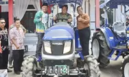 Mentawai Terima 5 Traktor dan 86 Hand Sprayer, Petani Didorong Lebih Produktif