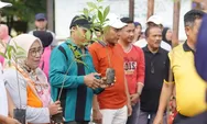Ribuan Warga Ramaikan Car Free Day di Solok, Bibit Bakau Dibagikan untuk Cegah Banjir