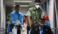 Kloter 07 Debarkasi Padang Tiba di Tanah Air, Satu Jemaah Asal Bengkulu Dirujuk ke RSUP M Djamil