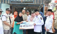 Pemko Padang Serahkan Bantuan untuk Korban Kebakaran Karang Putih, Dua KK Terima Santunan dan Sembako