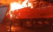 KN SAR Ramawijaya 240 Terbakar Saat Docking di Jakarta, KKS Mentawai: Penyebab Masih Didalami