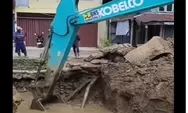 Perbaikan Jalan Balai Salasa Agam Dimulai, Box Culvert Dipasang di Ruas Padang Luar-Manggopoh