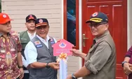 Rumah Huntap Korban Siklon Senyar di Sumbar Rampung, BNPB Mulai Serahkan Kunci
