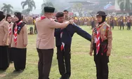 Kontingen Pramuka Sawahlunto Dilepas ke Jambore Nasional 2026, Bawa Misi Harumkan Nama Daerah