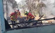 Api Hanguskan Tiga Rumah di Padang Saat Penghuni Sedang Berduka
