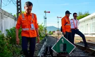 Hujan Deras Ancam Ganggu Perjalanan Kereta Api, KAI Divre II Sumbar Periksa Jalur Lintasan