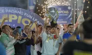 BGH FC Ukir Back to Back Champions di Padang Fun League Season 4, Menang Telak 3-0