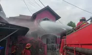 Nyaris Hangus Terbakar, Rumah Lansia di Padang Dilahap Api hingga Kerugian Capai Rp50 Juta