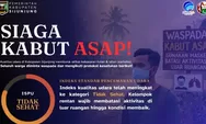 Kabut Asap Sijunjung Memburuk, Pemkab Bagikan 12.000 Masker Gratis ke Warga