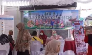 Cek Kesehatan Gratis di Pasar Pusat Padang Panjang Diserbu Warga, Ada Layanan Berhenti Merokok