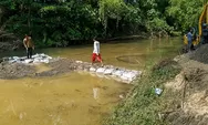 Rusak Akibat Bencana, Bendung DI Ampek Jirek Padang Pariaman Direhabilitasi Rp979 Juta