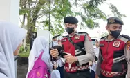 Polisi Turun ke Sekolah Bagikan Masker, Ombudsman Minta Pemko Padang Segera Terapkan Belajar Daring