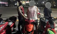 Polresta Padang Amankan Lima Motor yang Diduga Balap Liar dan Pakai Knalpot Brong