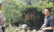 Rem Blong, Truk Canter Terjun ke Jurang di Silaiang Padang Panjang