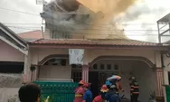 Kebakaran Rumah di Kompleks Filano Padang, Empat Armada Damkar Dikerahkan
